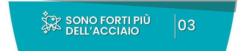 Impianti dentali asono più forti dell'acciaio