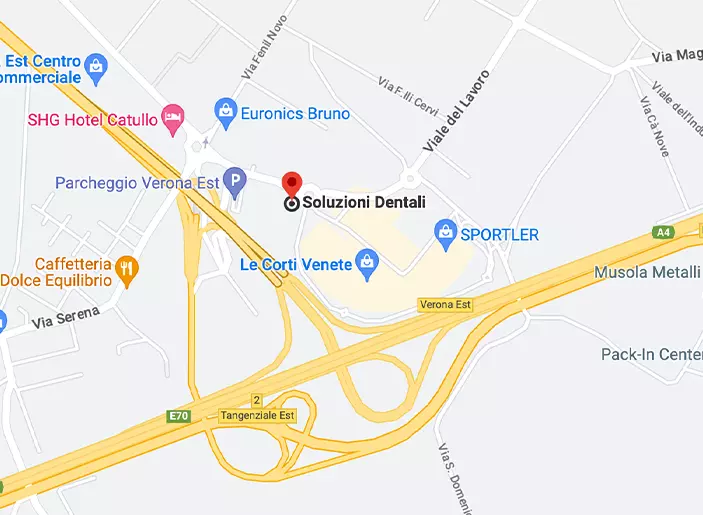 Soluzioni dentali San Martino B.A. Mappa