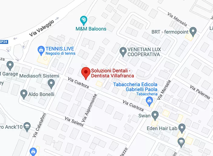Soluzioni dentali Villafranca di verona Mappa